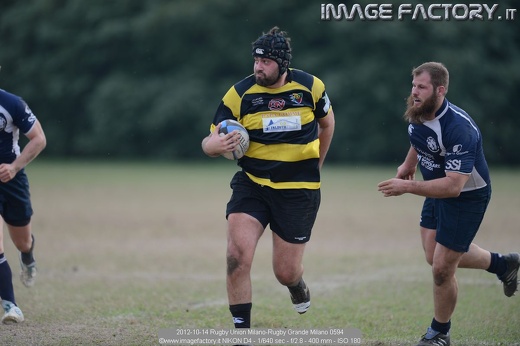 2012-10-14 Rugby Union Milano-Rugby Grande Milano 0594